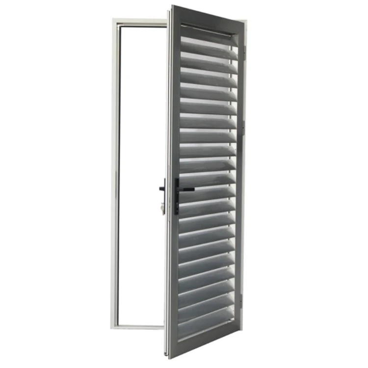 Ventilačné hliníkové žalúziové dvere
